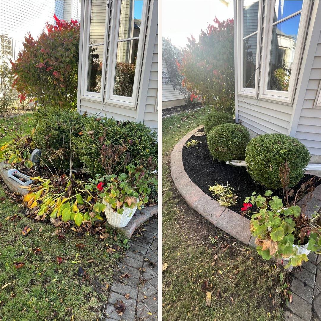 Garden bed refresh!