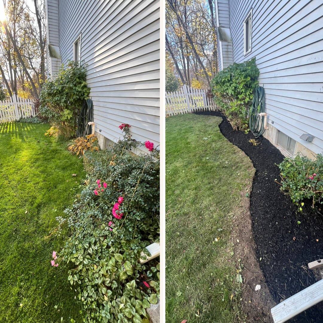 Garden bed refresh!