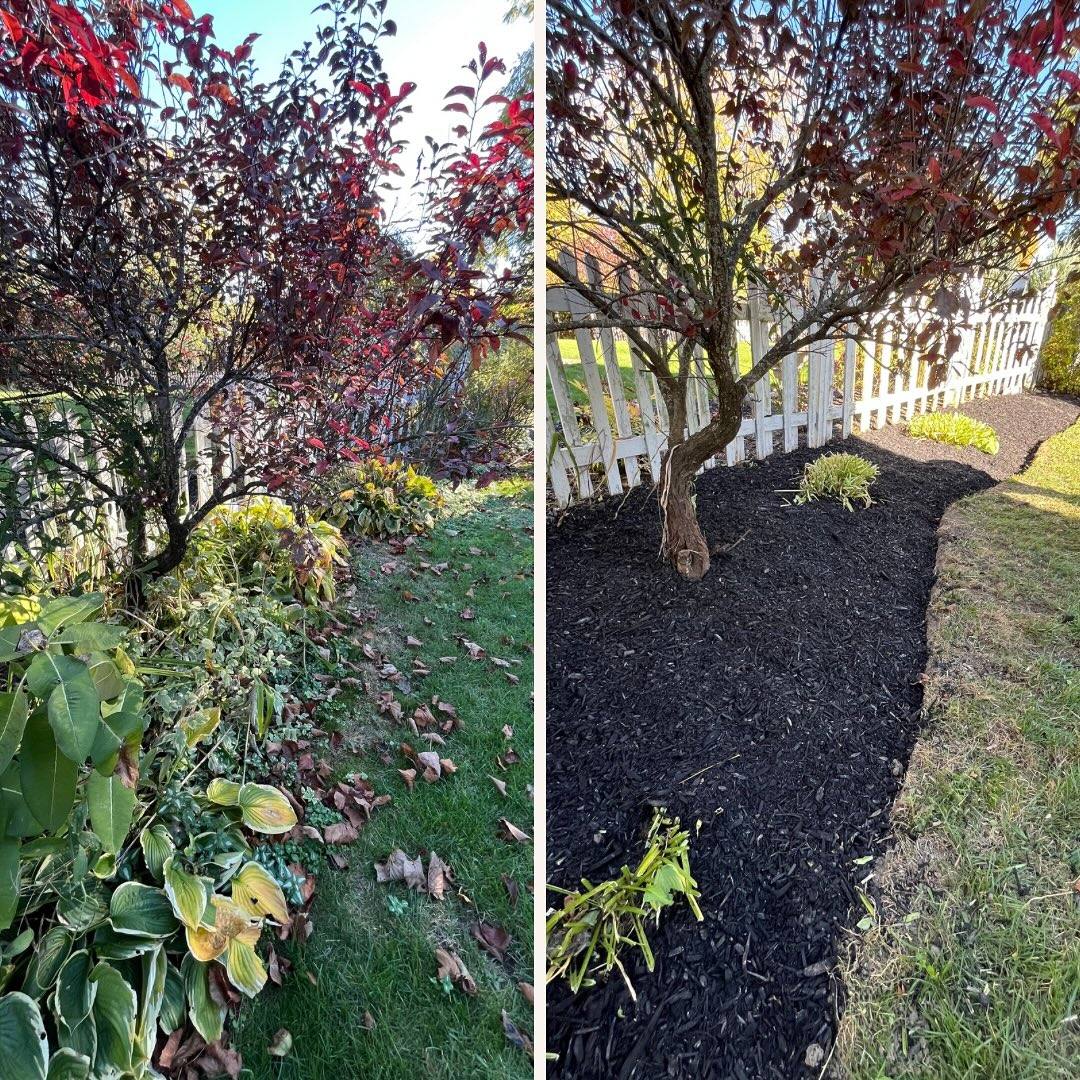 Garden Refresh Completed Our team de-weeded and edged all garden beds, pruned overgrown and dead plants, and applied a fresh…