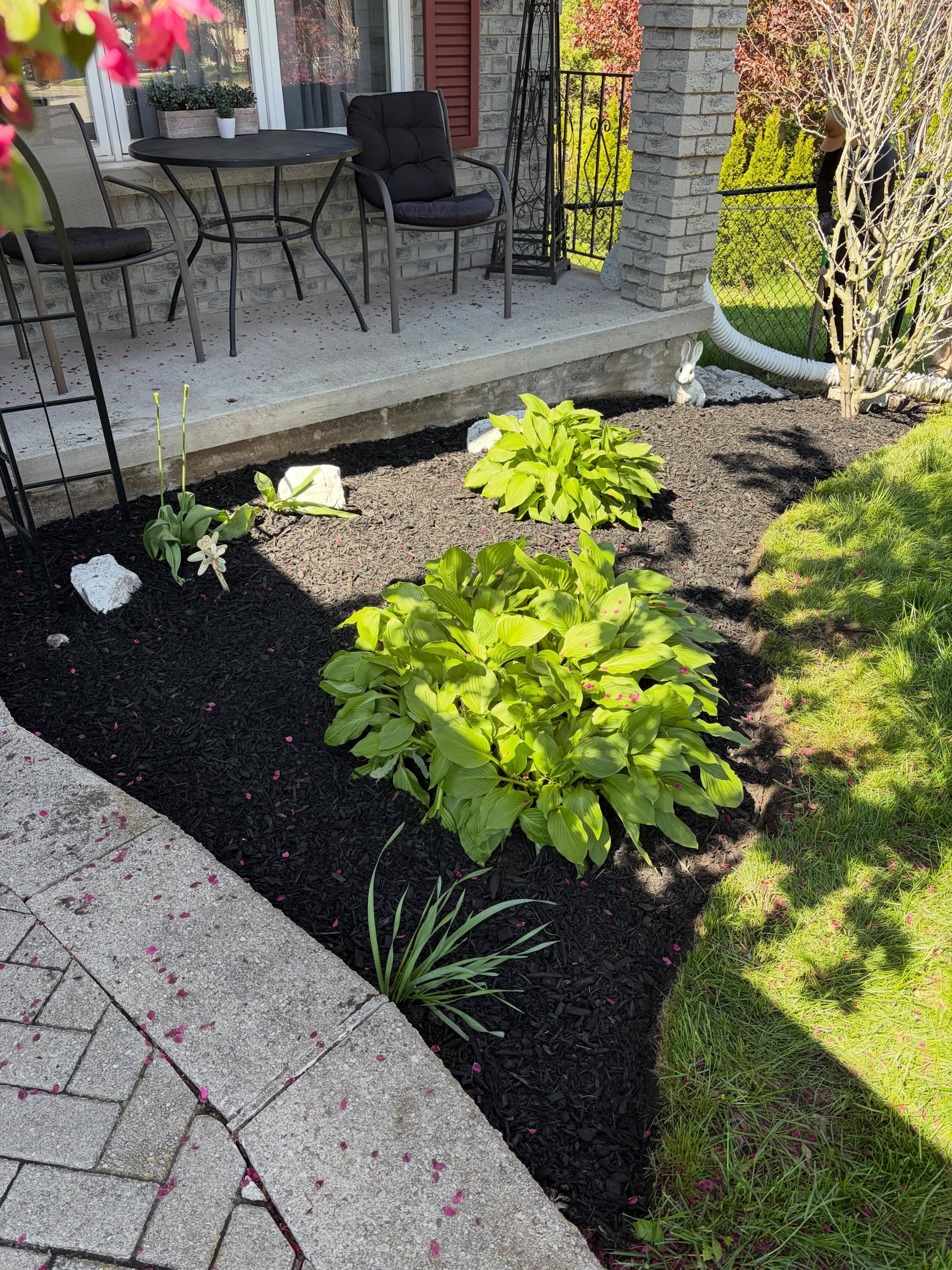 Two towns, two transformations, one busy day and a great team We started the morning prepping these garden beds in Port…