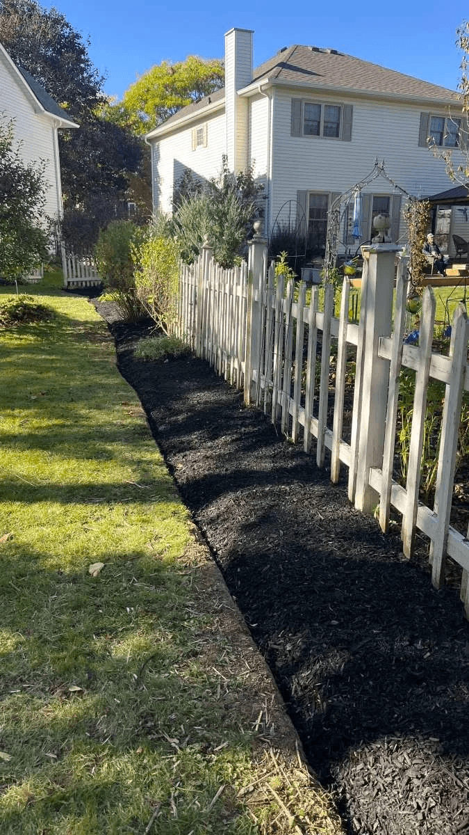 Complete garden bed cleanup and renovation service in Port Perry